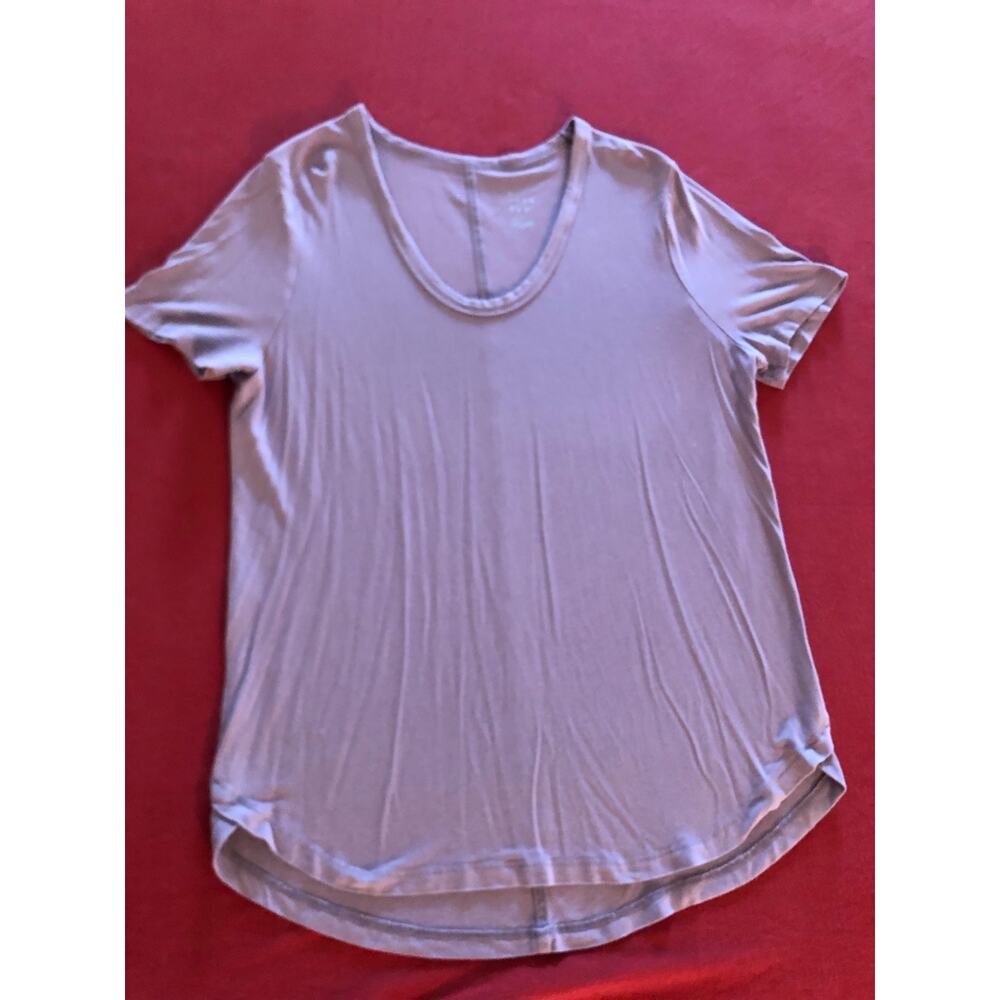 A New Day purple scoop neck short sleeve t-shirt Size Small